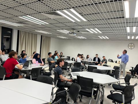 Unlocking the Strategic Value of AI in HRM lecture at the University of Macau