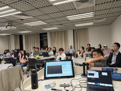 MBA students at the University of Macau AI in HRM session